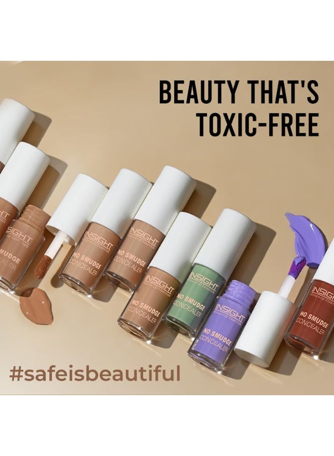 INSIGHT No Smudge Concealer |High Coverage | Lightweight Formula | Crease-Free Finish | Long-Lasting |Blemishes & Redness |Flawless Look |Purple Corrector-5g - Image 2